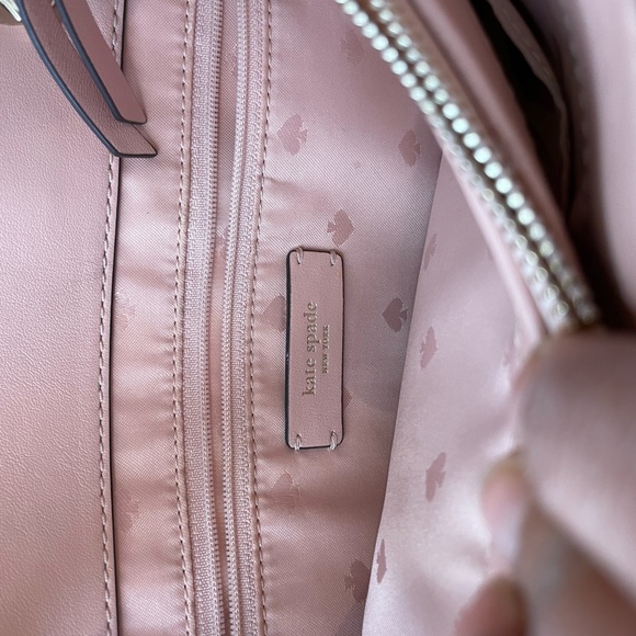 Kate Spade Brier Lane Pink Quilted Leather Shoulder Bag. - Picture 10 of 14